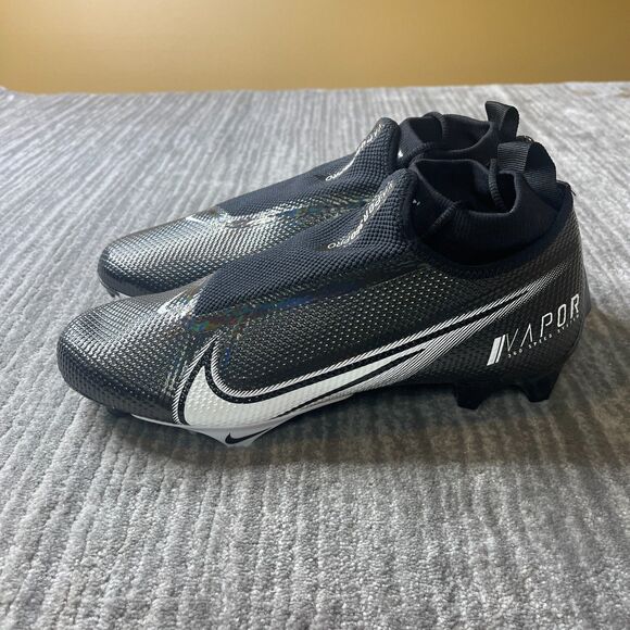 Nike Vapor Edge Pro 360 Football Cleats Mens 10.5 \'Iridescent\' Black/White main image 7
